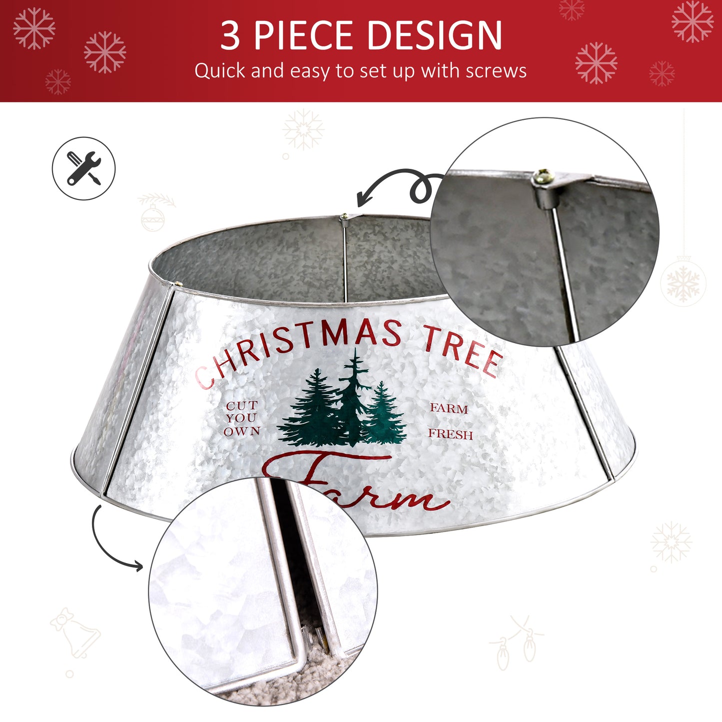 Christmas Tree Collar